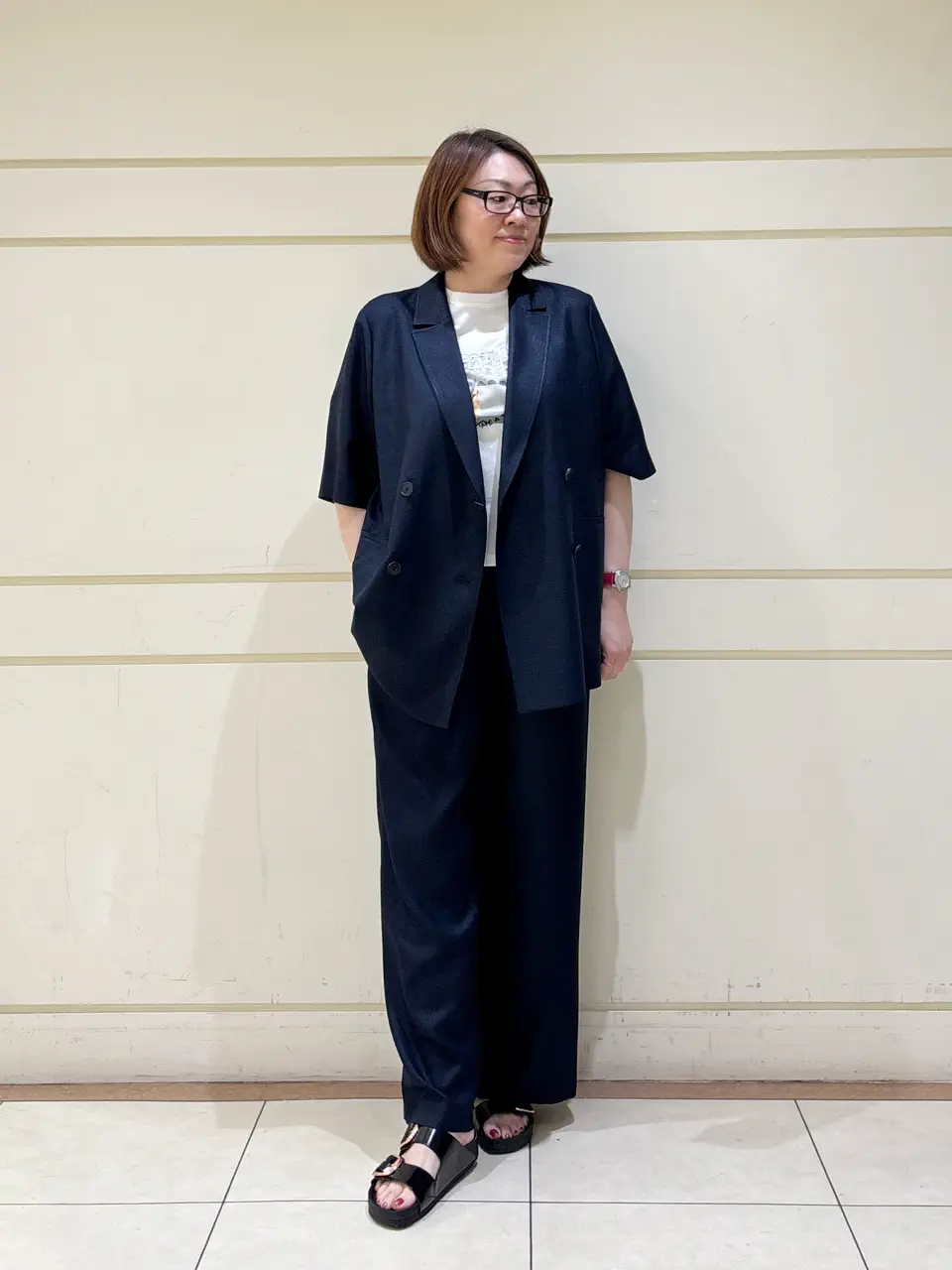 ONWARD CROSSET SELECT 山崎 コーディネート画像