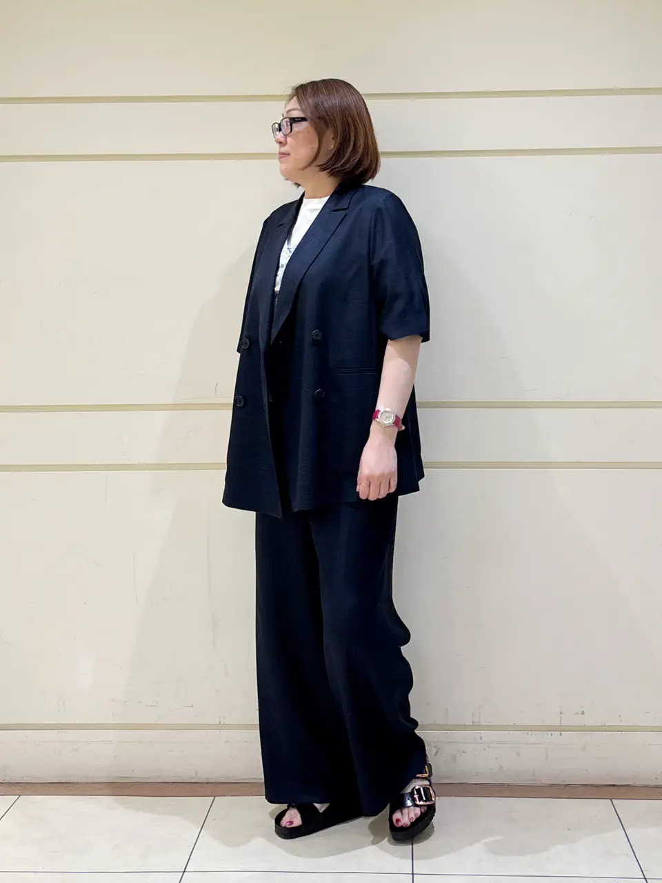 ONWARD CROSSET SELECT 山崎 コーディネート画像