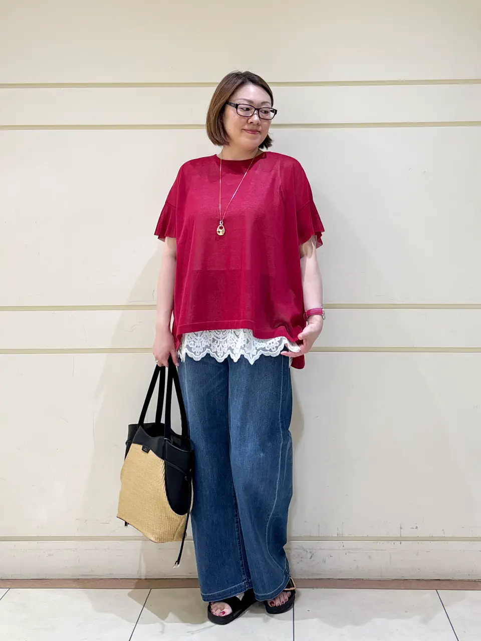 ONWARD CROSSET SELECT 山崎 コーディネート画像