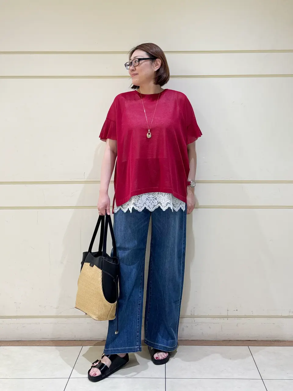 ONWARD CROSSET SELECT 山崎 コーディネート画像