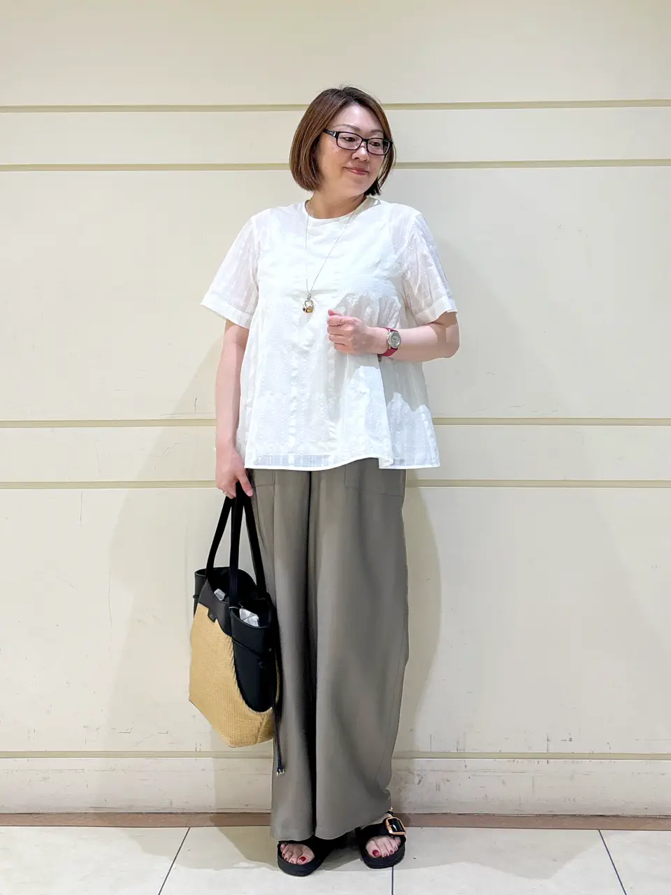 ONWARD CROSSET SELECT 山崎 コーディネート画像