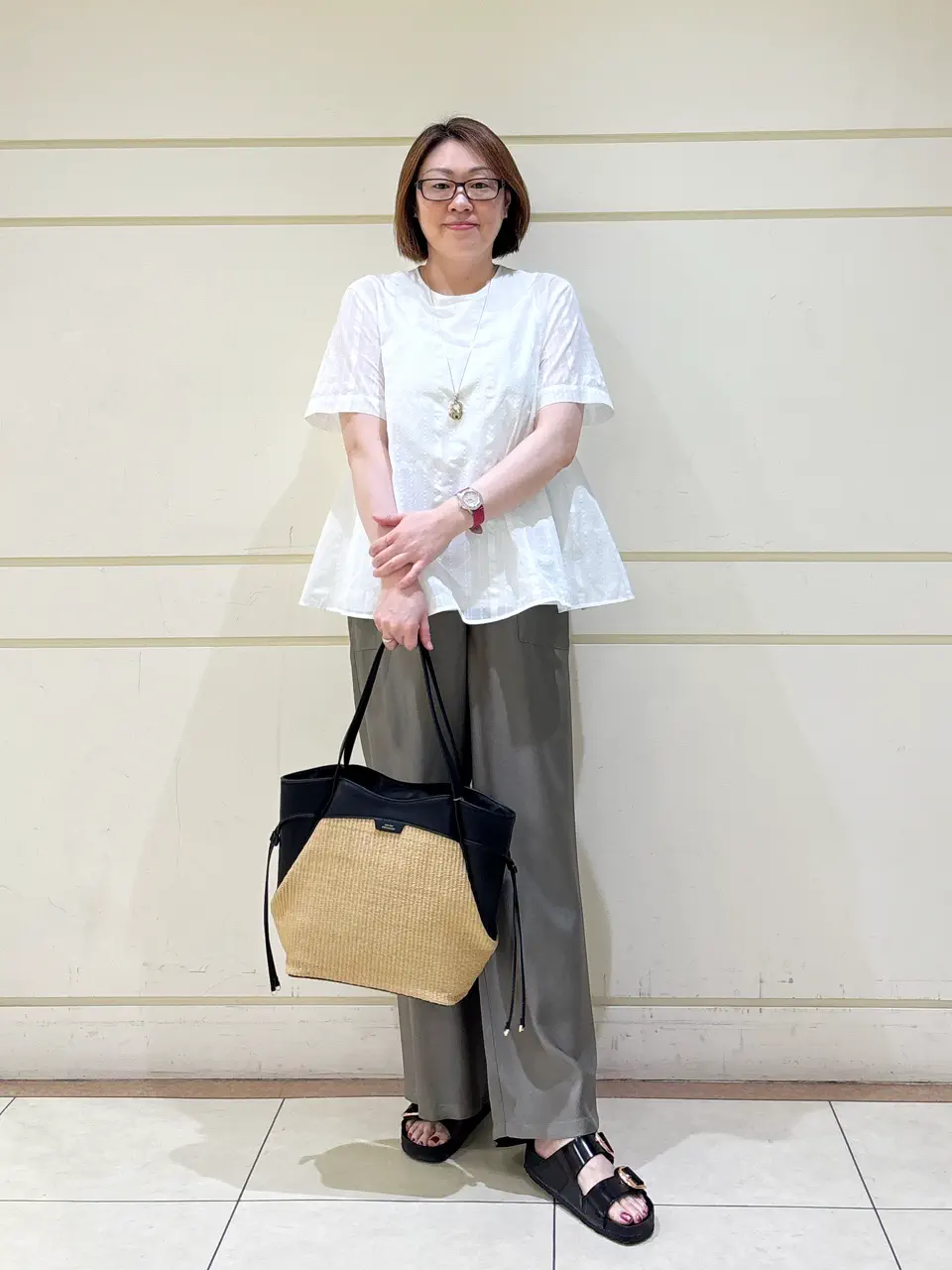 ONWARD CROSSET SELECT 山崎 コーディネート画像