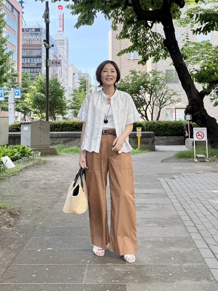 ONWARD CROSSET SELECT maruri コーディネート画像