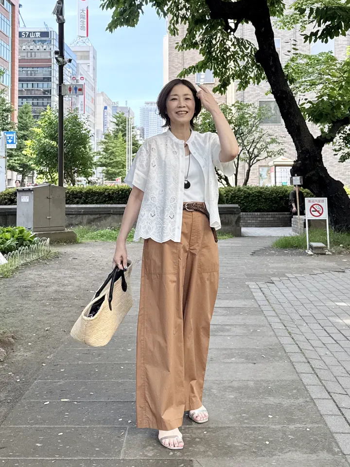 ONWARD CROSSET SELECT maruri コーディネート画像