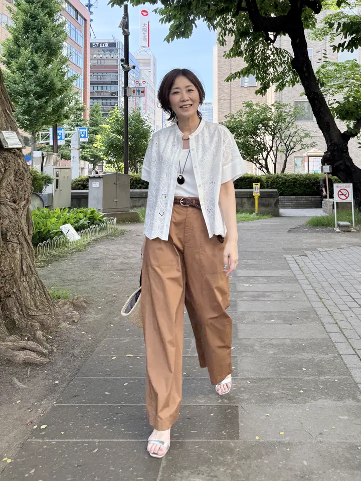 ONWARD CROSSET SELECT maruri コーディネート画像