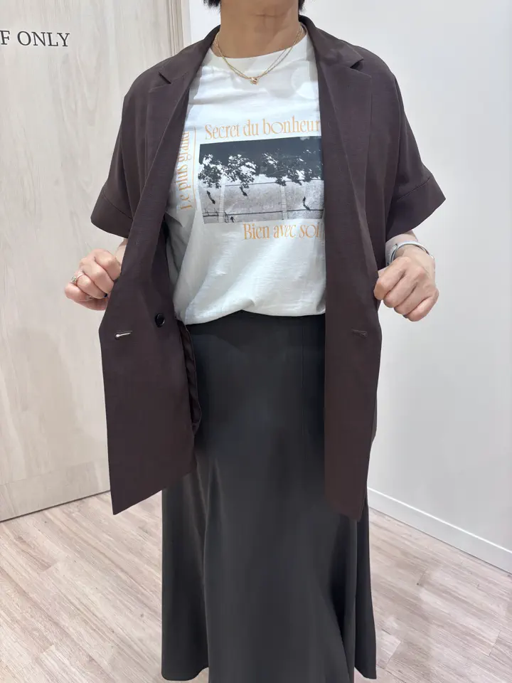 ONWARD CROSSET SELECT 長尾 コーディネート画像