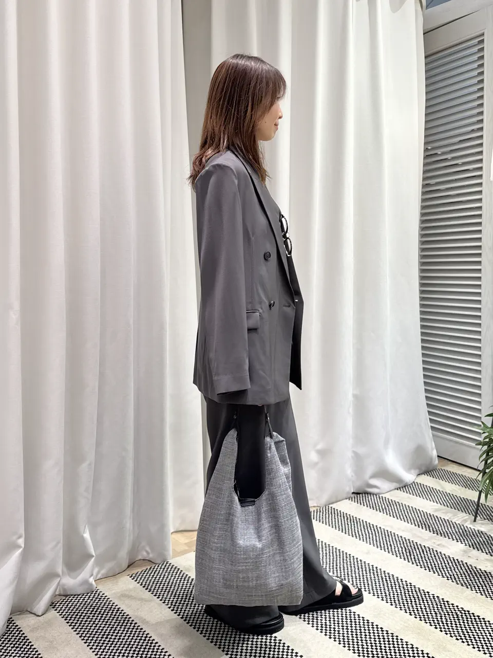 ONWARD CROSSET SELECT KURIYAMA コーディネート画像