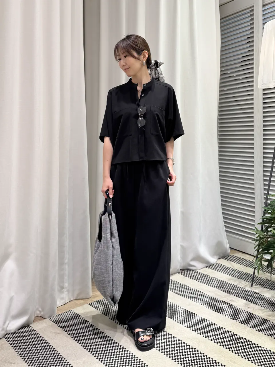 ONWARD CROSSET SELECT KURIYAMA コーディネート画像
