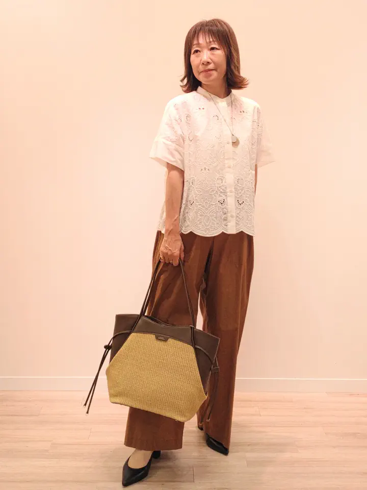 ONWARD CROSSET SELECT 服部 コーディネート画像