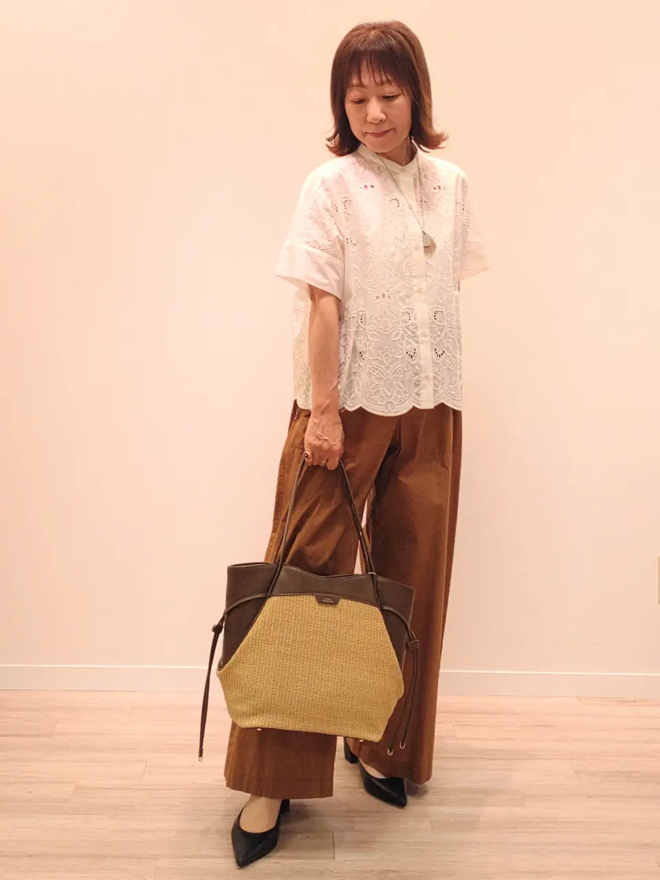 ONWARD CROSSET SELECT 服部 コーディネート画像