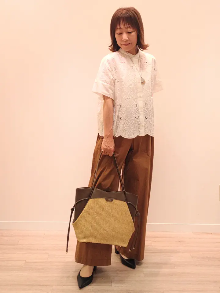 ONWARD CROSSET SELECT 服部 コーディネート画像