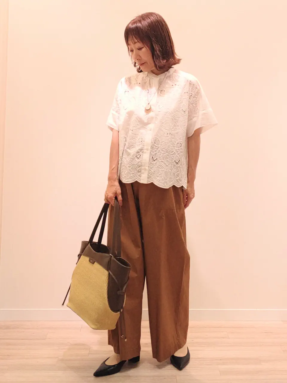 ONWARD CROSSET SELECT 服部 コーディネート画像