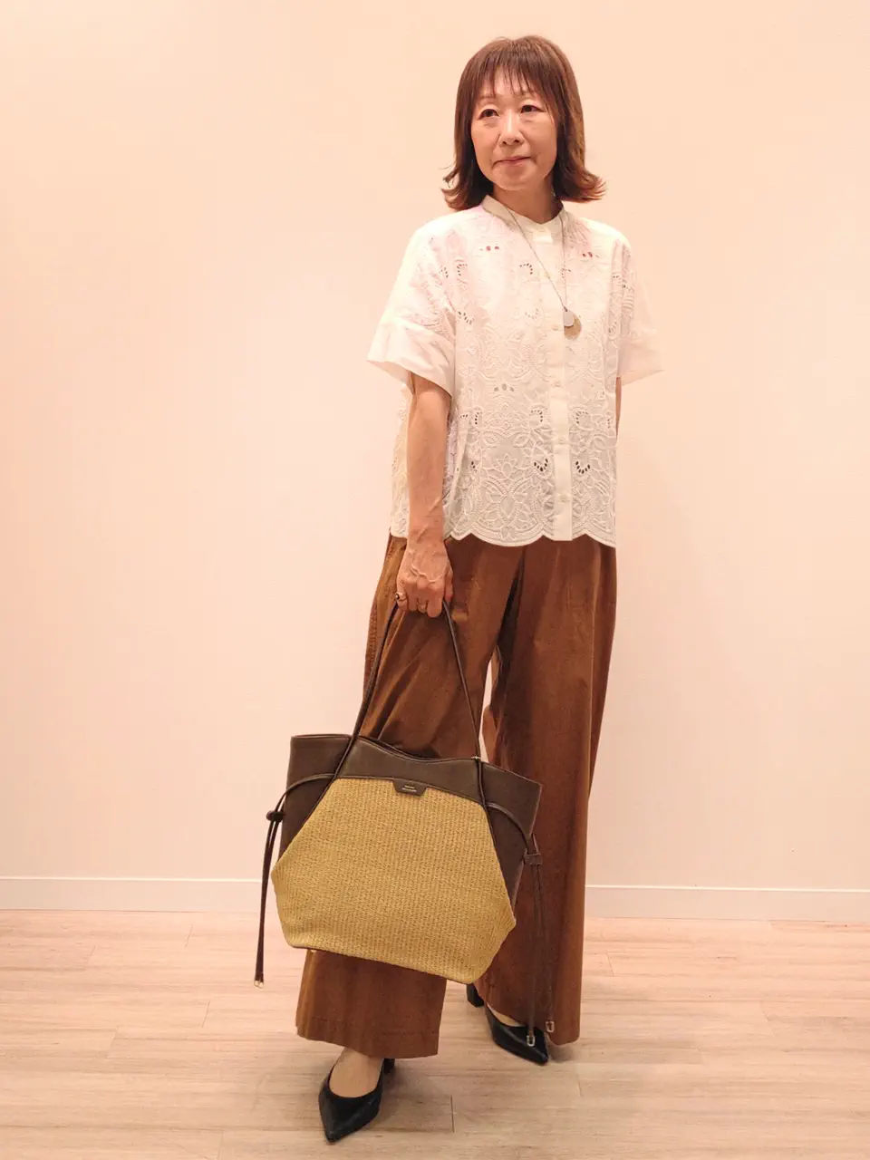 ONWARD CROSSET SELECT 服部 コーディネート画像