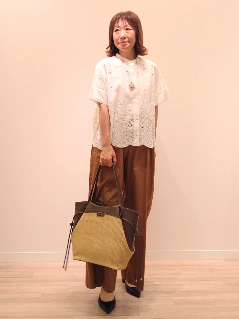 ONWARD CROSSET SELECT 服部 コーディネート画像