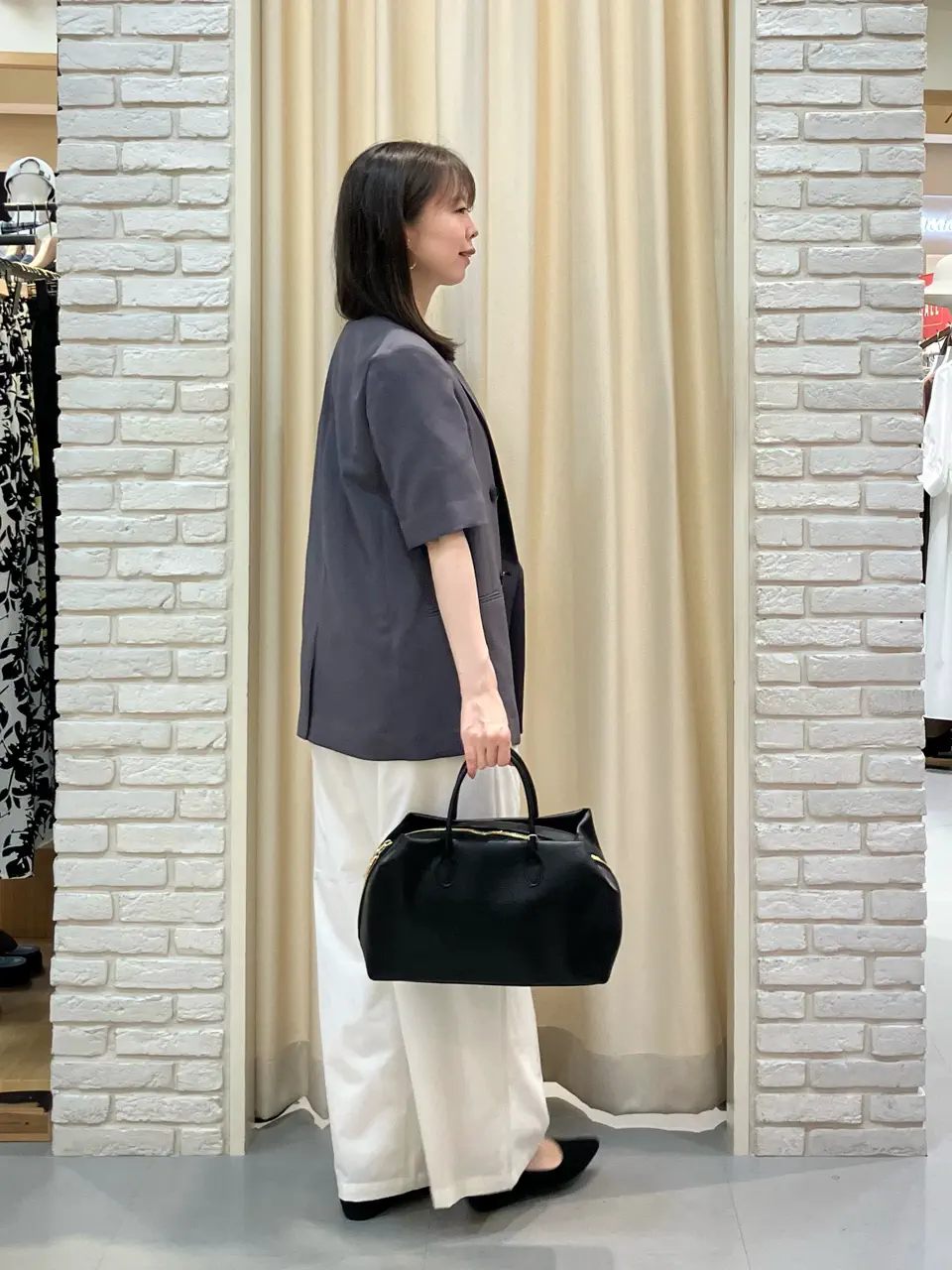 ONWARD CROSSET SELECT 檀 コーディネート画像