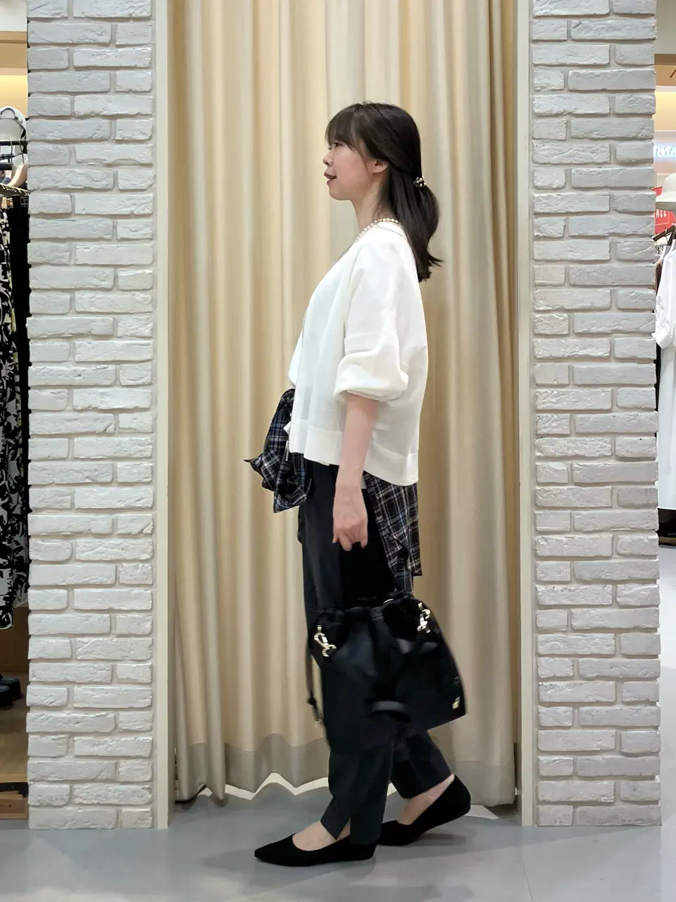ONWARD CROSSET SELECT 檀 コーディネート画像