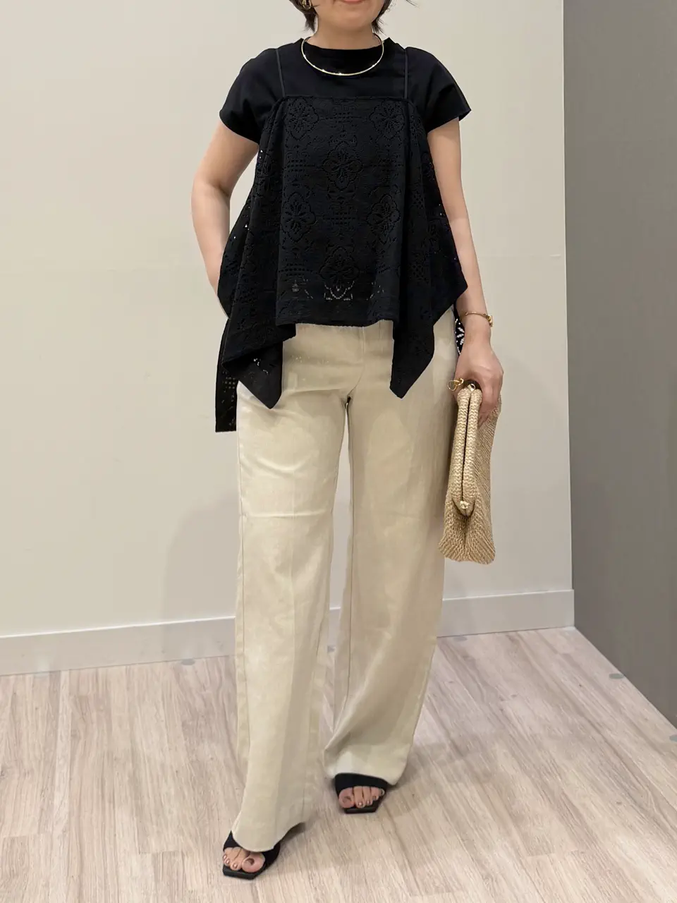 ONWARD CROSSET SELECT フジコ コーディネート画像