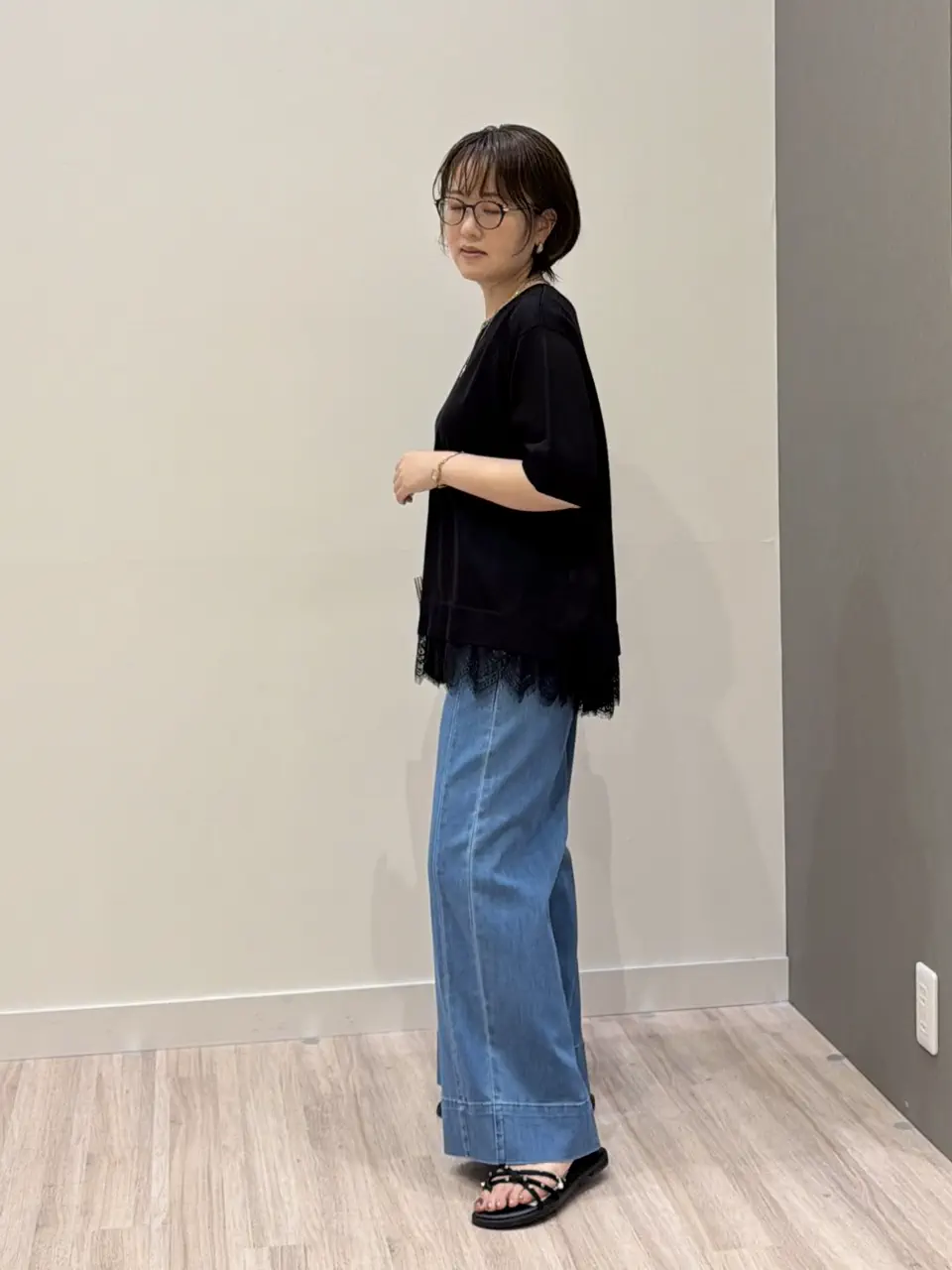 ONWARD CROSSET SELECT フジコ コーディネート画像