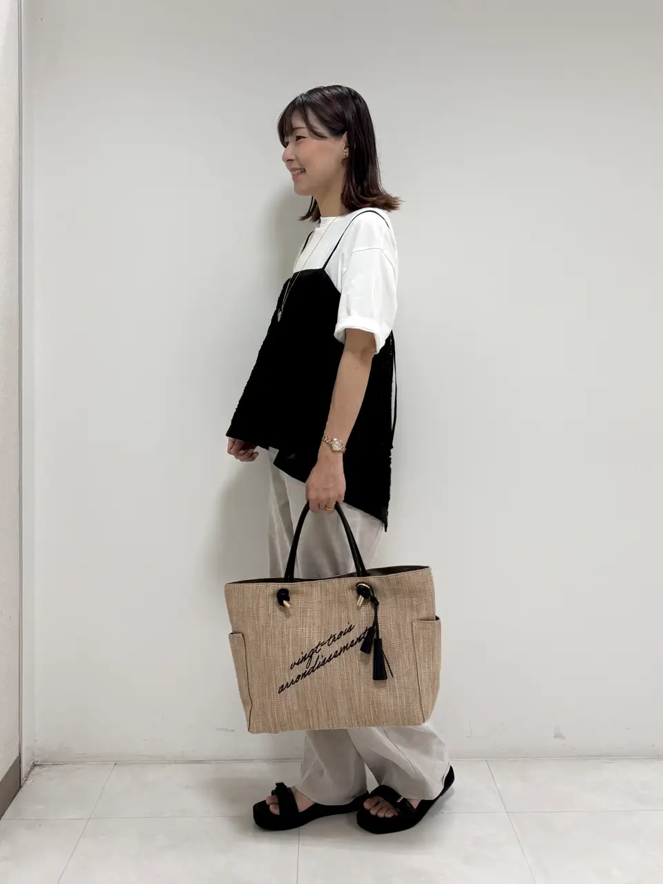 ONWARD CROSSET SELECT 野中 コーディネート画像