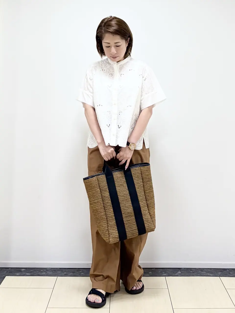 ONWARD CROSSET SELECT 山中 コーディネート画像