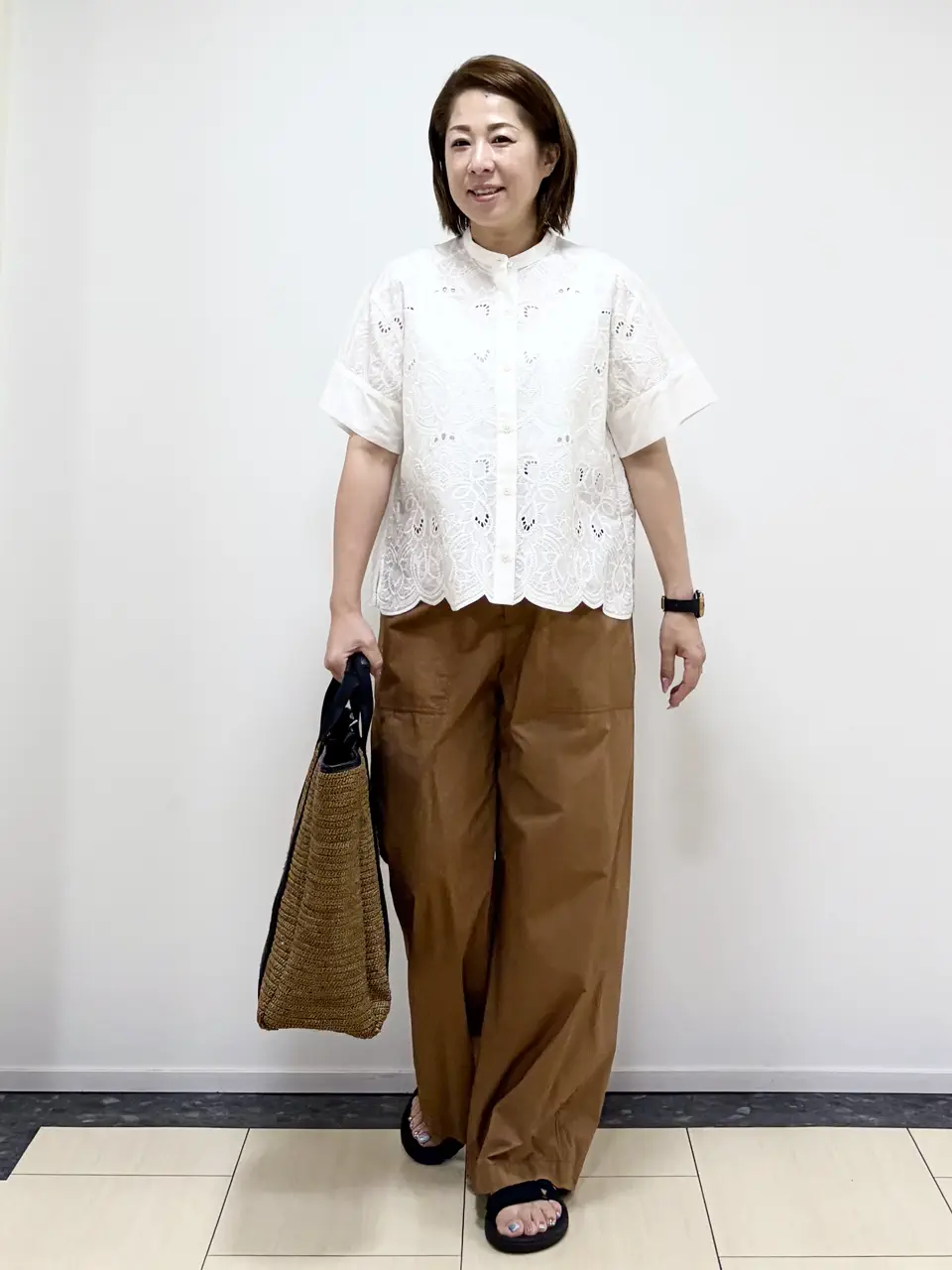ONWARD CROSSET SELECT 山中 コーディネート画像