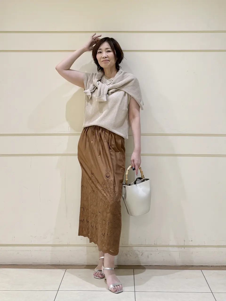 ONWARD CROSSET SELECT maruri コーディネート画像
