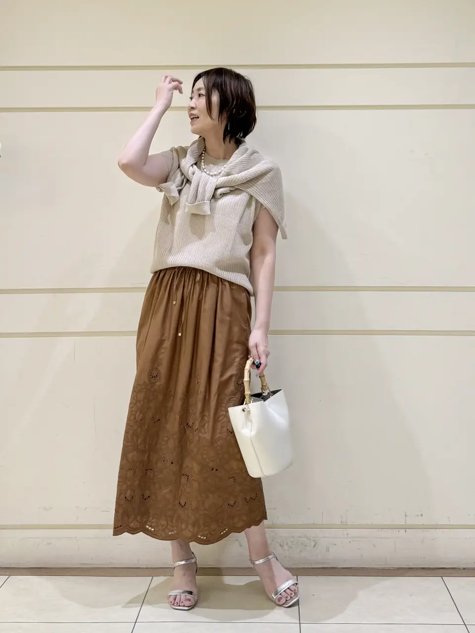 ONWARD CROSSET SELECT maruri コーディネート画像