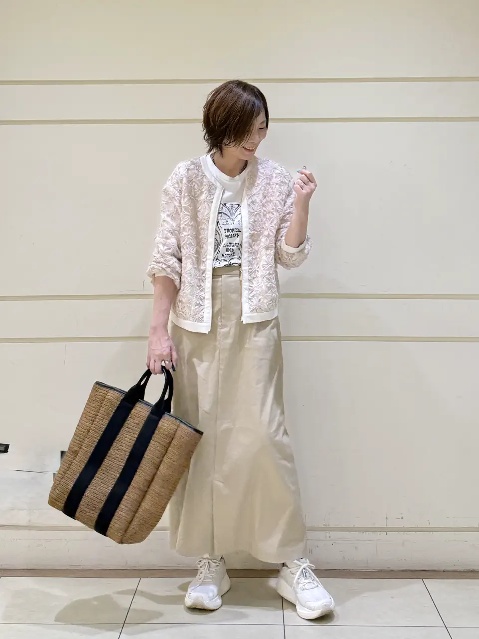 ONWARD CROSSET SELECT maruri コーディネート画像