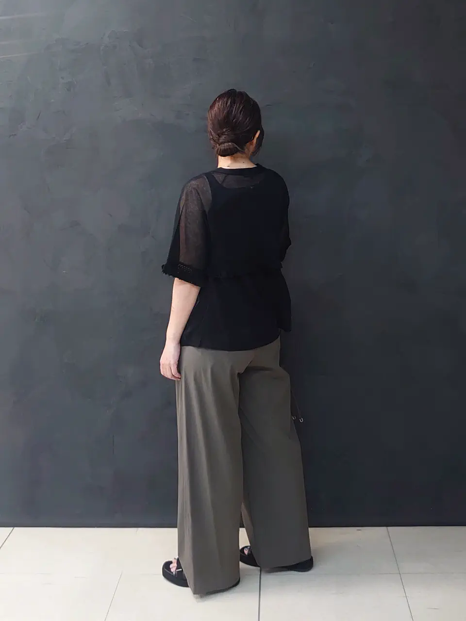 ONWARD CROSSET SELECT 森 コーディネート画像