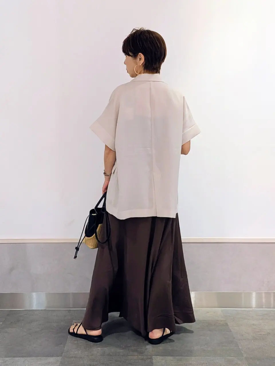 ONWARD CROSSET SELECT niwa コーディネート画像