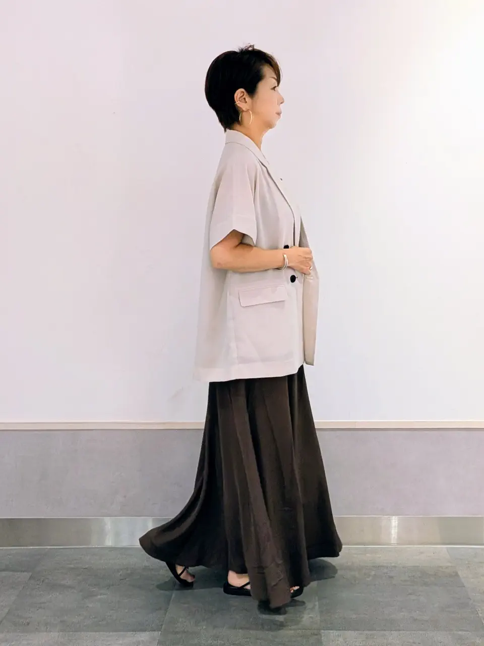 ONWARD CROSSET SELECT niwa コーディネート画像