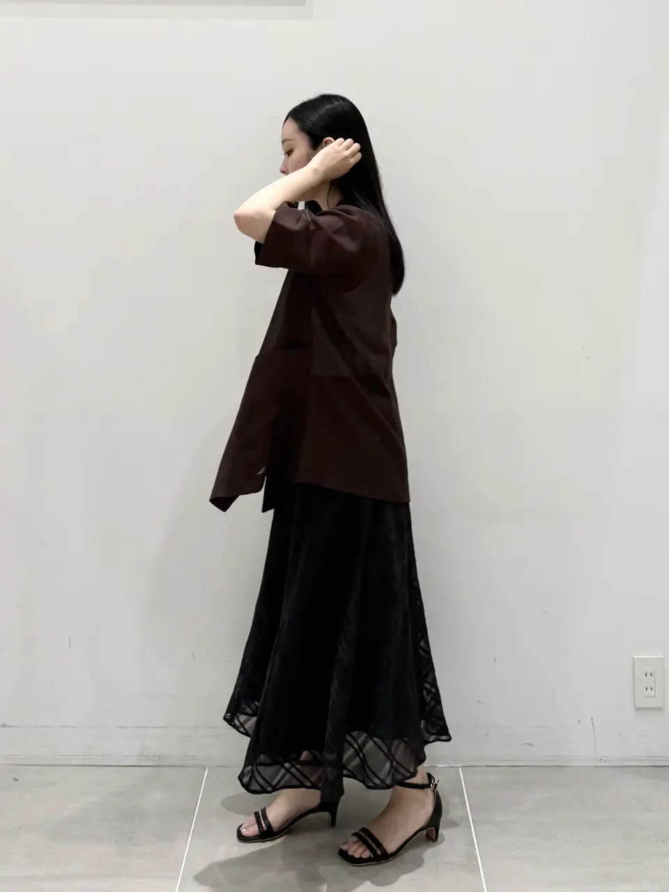 ONWARD CROSSET SELECT 洞 コーディネート画像