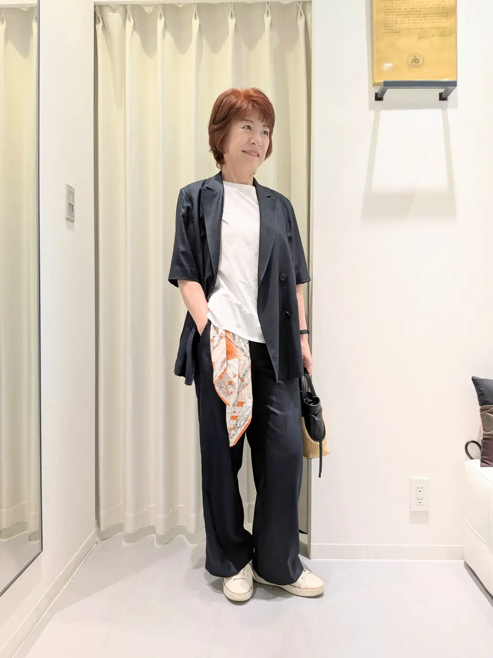 ONWARD CROSSET SELECT 土屋 コーディネート画像