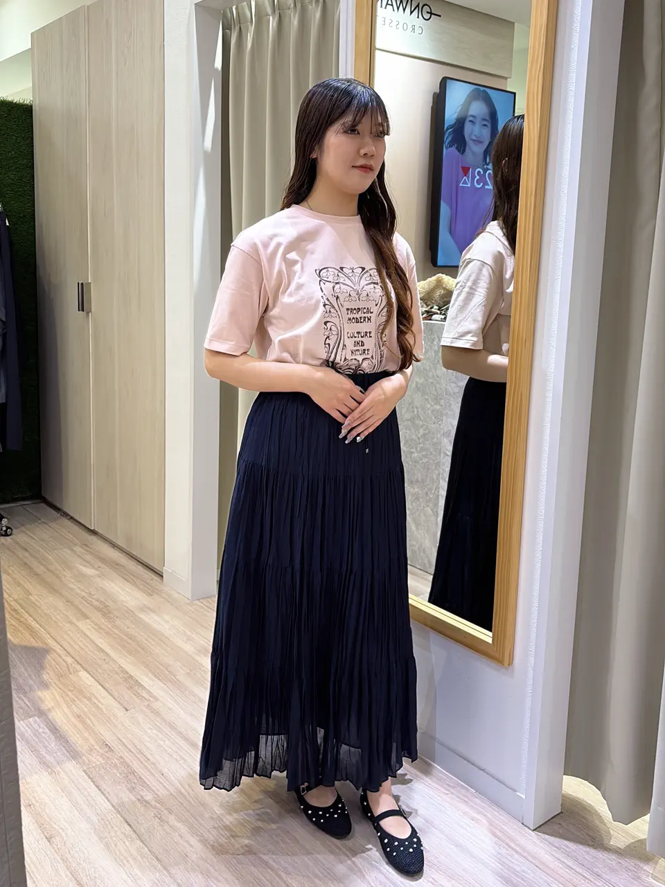 ONWARD CROSSET SELECT 柏原 コーディネート画像