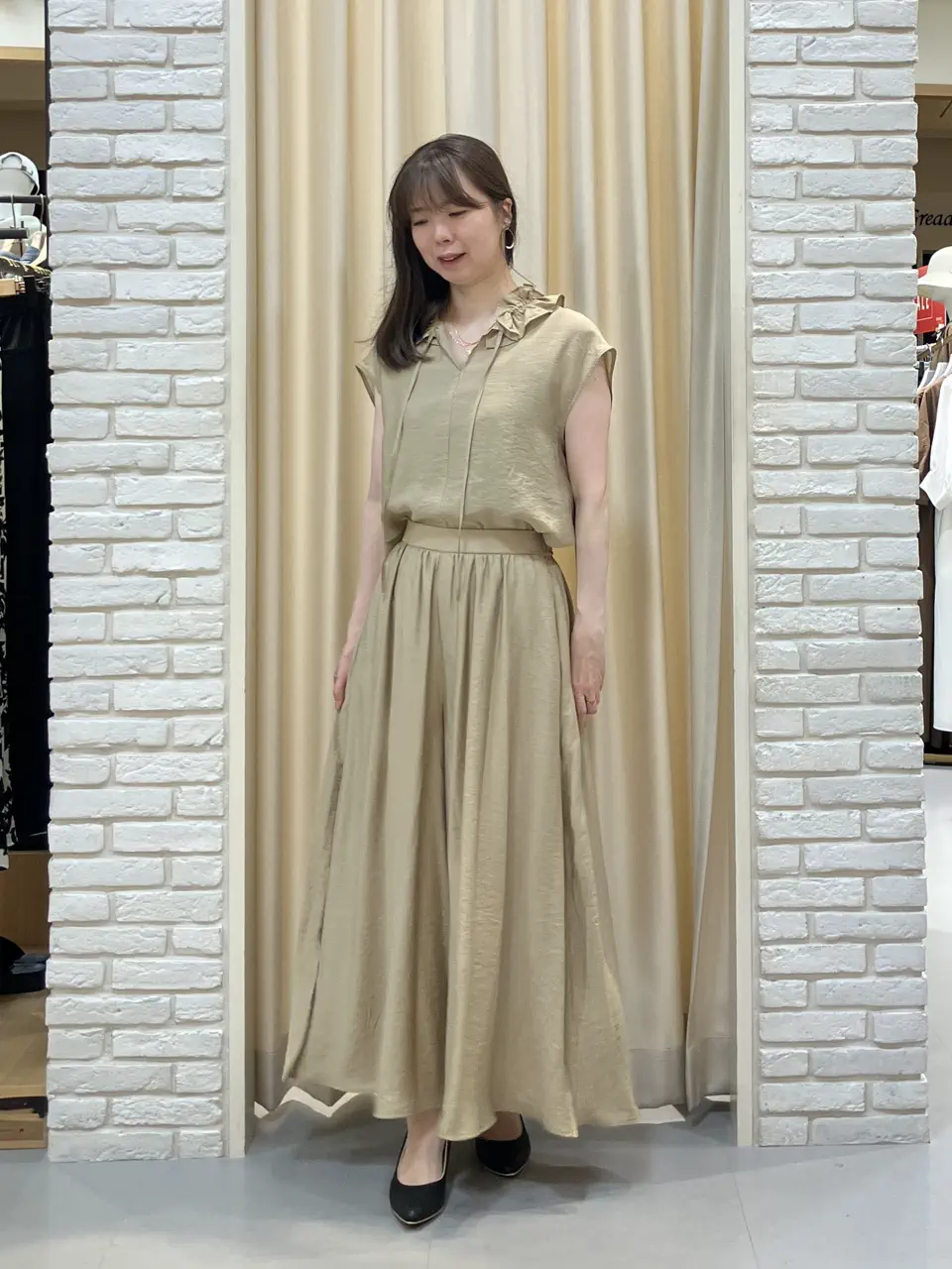 ONWARD CROSSET SELECT 檀 コーディネート画像