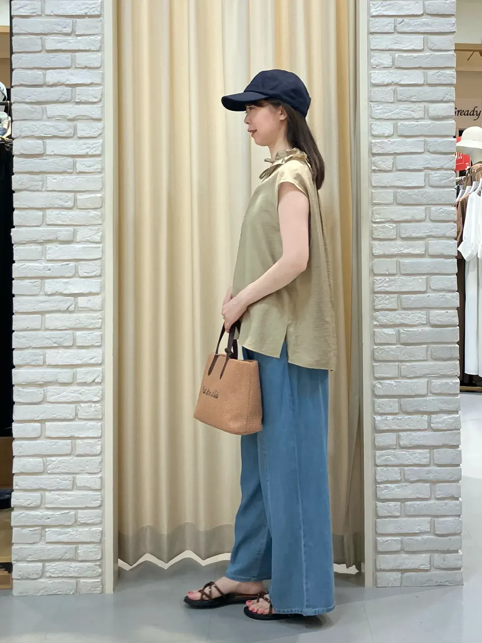 ONWARD CROSSET SELECT 檀 コーディネート画像