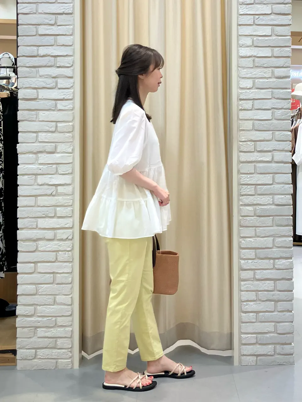 ONWARD CROSSET SELECT 檀 コーディネート画像