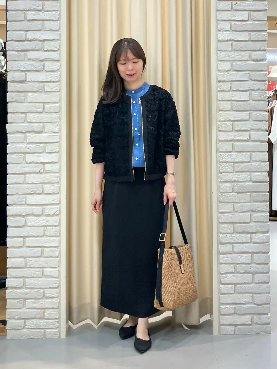 ONWARD CROSSET SELECT 檀 コーディネート画像