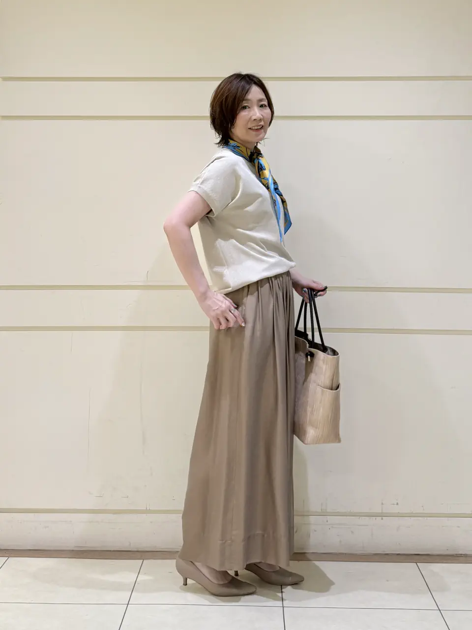 ONWARD CROSSET SELECT maruri コーディネート画像
