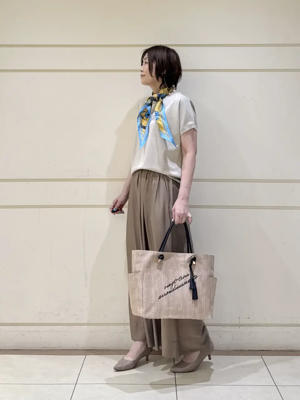 ONWARD CROSSET SELECT maruri コーディネート画像