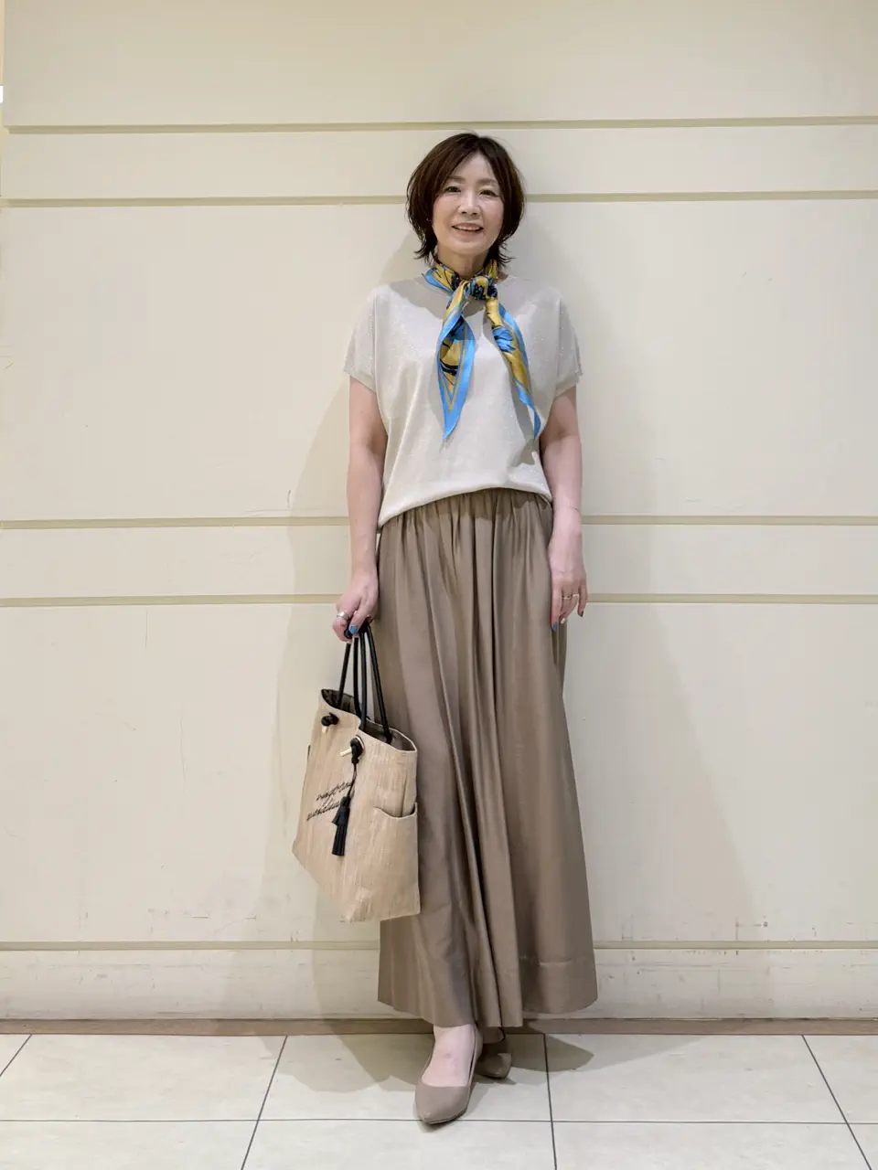 ONWARD CROSSET SELECT maruri コーディネート画像