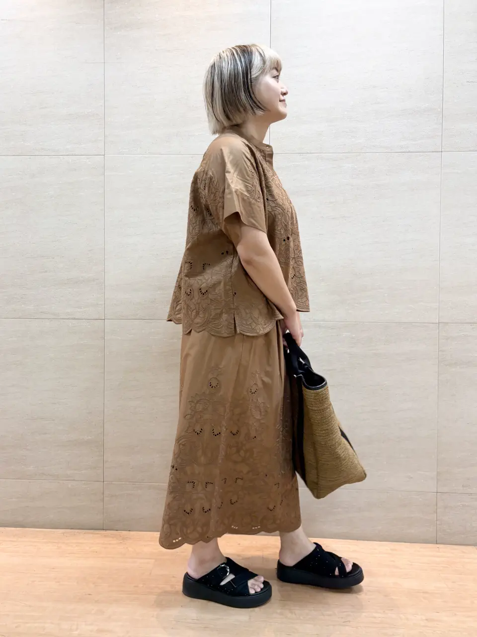 ONWARD CROSSET SELECT 佐藤 コーディネート画像