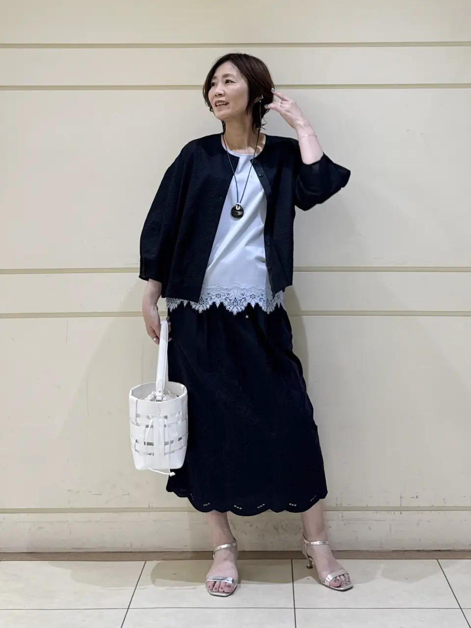 ONWARD CROSSET SELECT maruri コーディネート画像