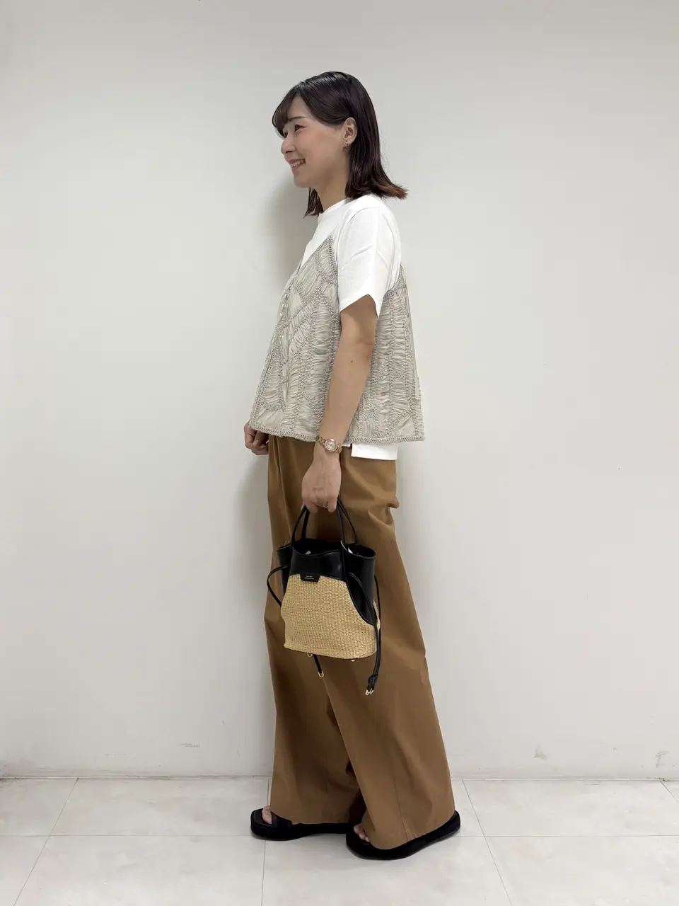 ONWARD CROSSET SELECT 野中 コーディネート画像