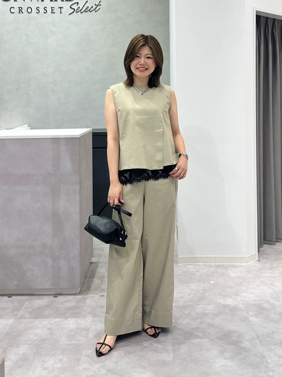 ONWARD CROSSET SELECT mami コーディネート画像