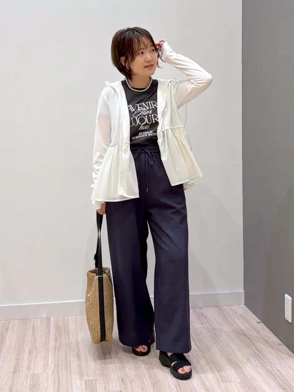 ONWARD CROSSET SELECT フジコ コーディネート画像
