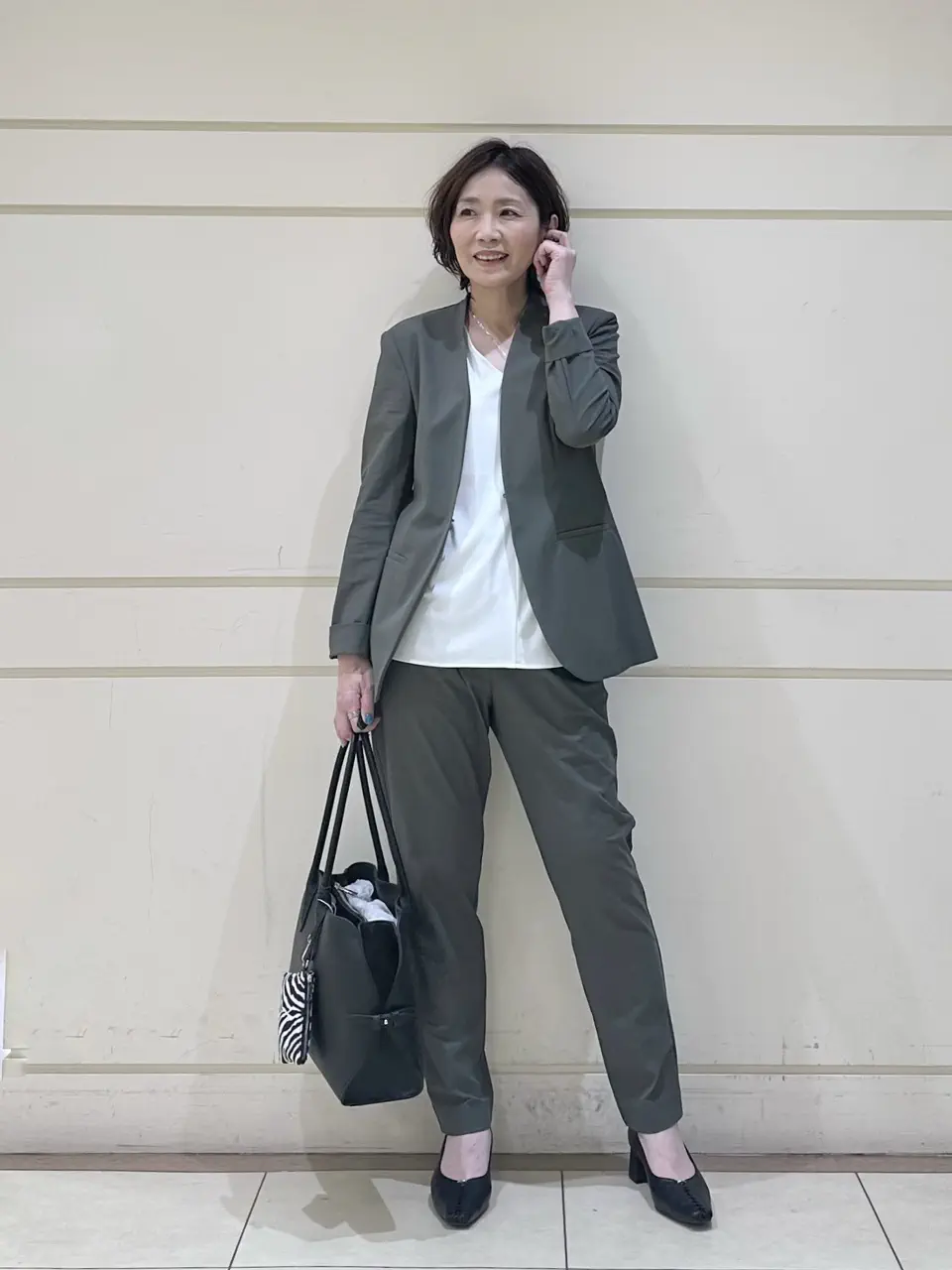 ONWARD CROSSET SELECT maruri コーディネート画像
