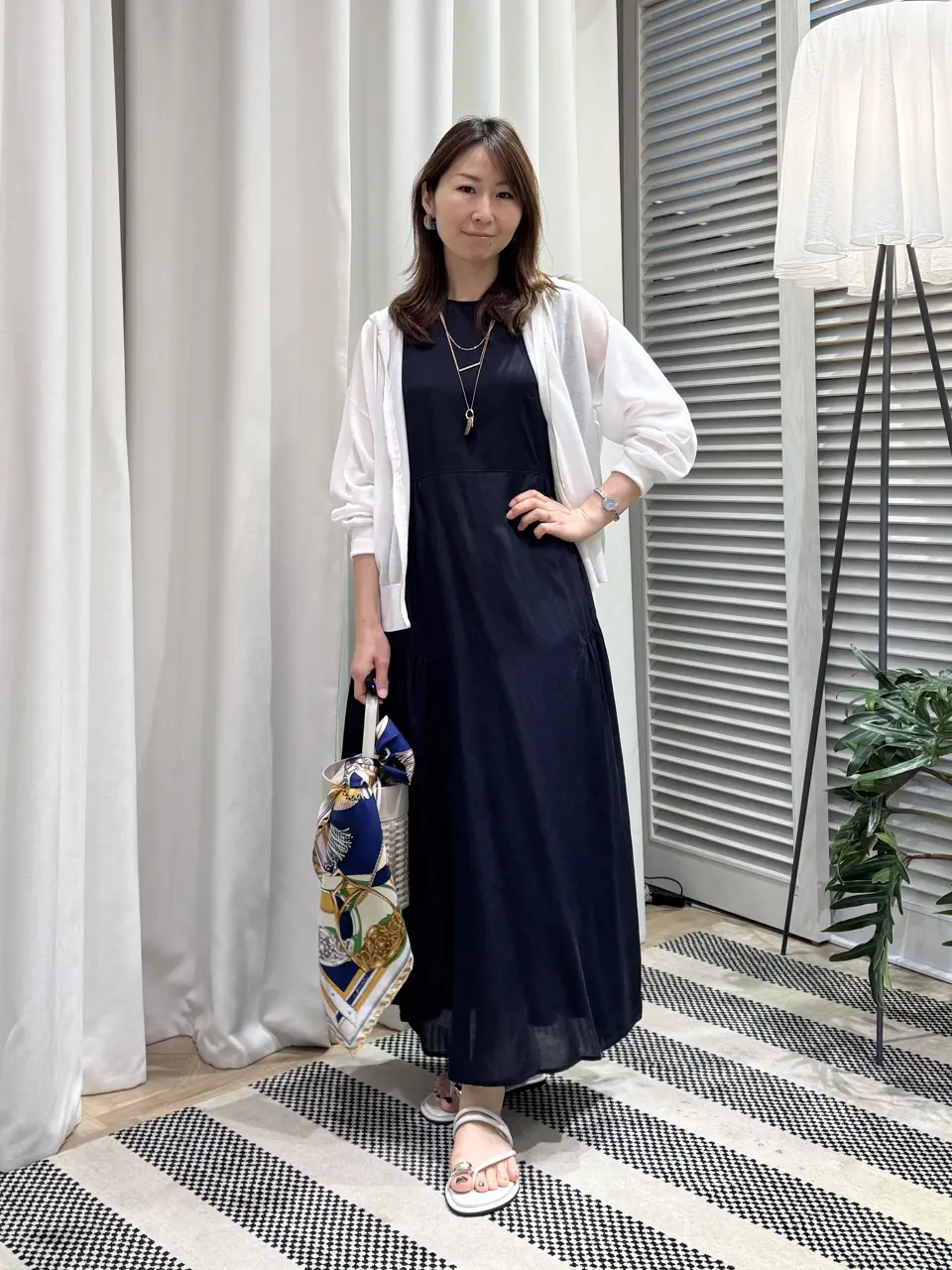 ONWARD CROSSET SELECT KURIYAMA コーディネート画像