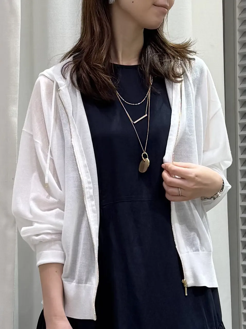 ONWARD CROSSET SELECT KURIYAMA コーディネート画像