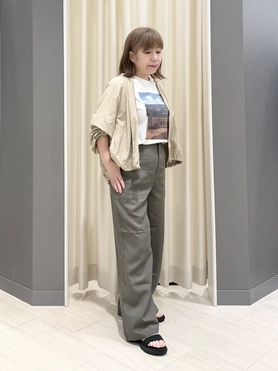 ONWARD CROSSET SELECT 吉田 コーディネート画像